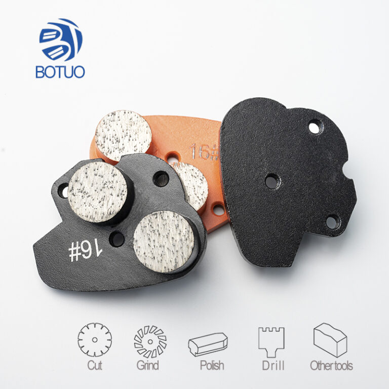 Concrete grinding pads