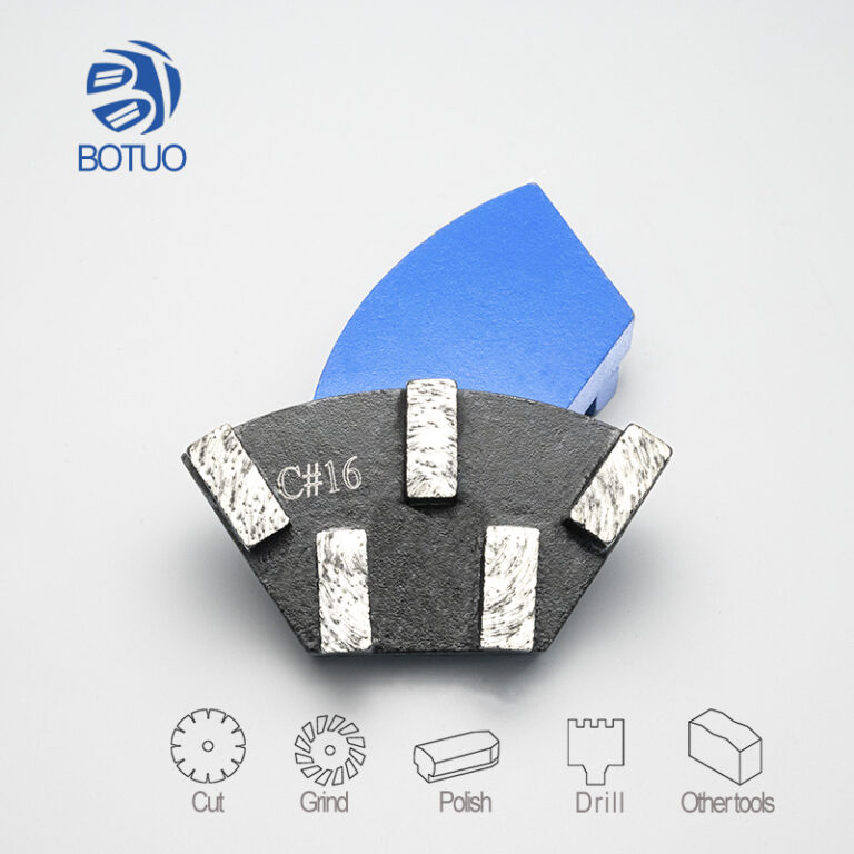 Concrete grinding pads