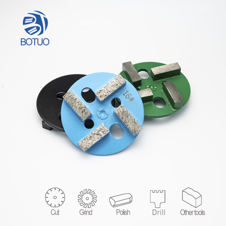 Concrete grinding pads